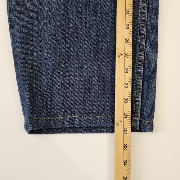 Levi's 569 Jeans Men's 40x29* Loose Straight Fit Dark Wash Denim Rigid Cotton - Picture 10 of 11